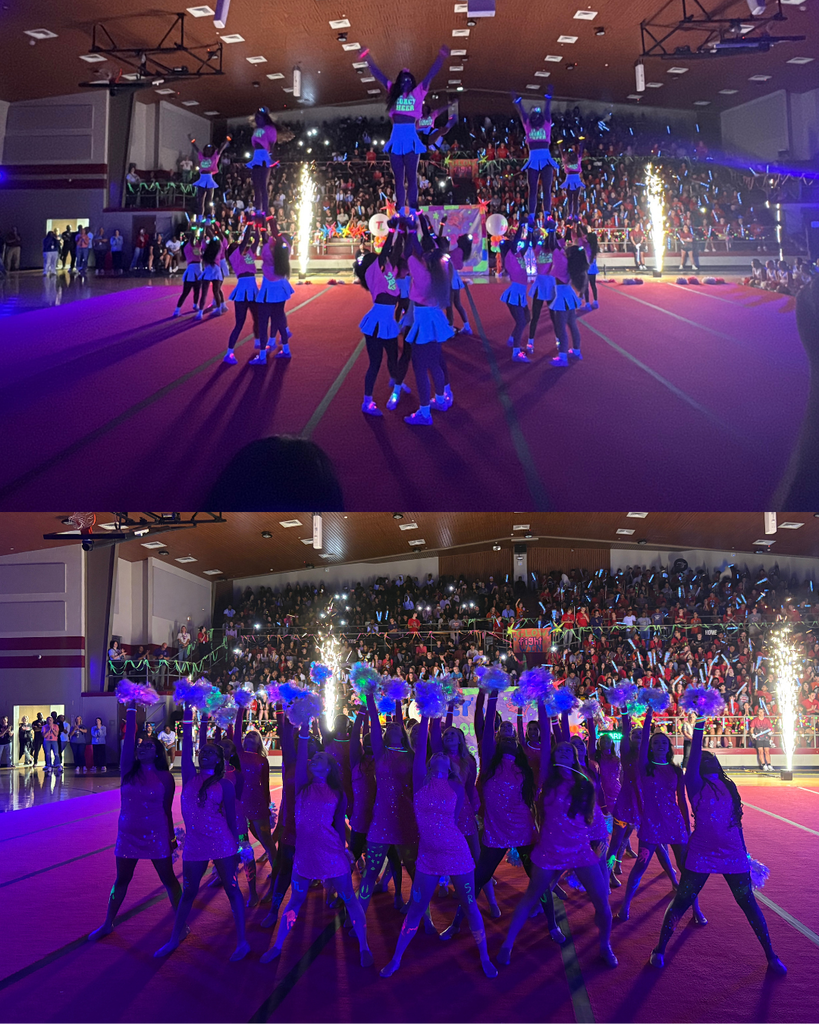 Tyler Legacy's black out pep rally