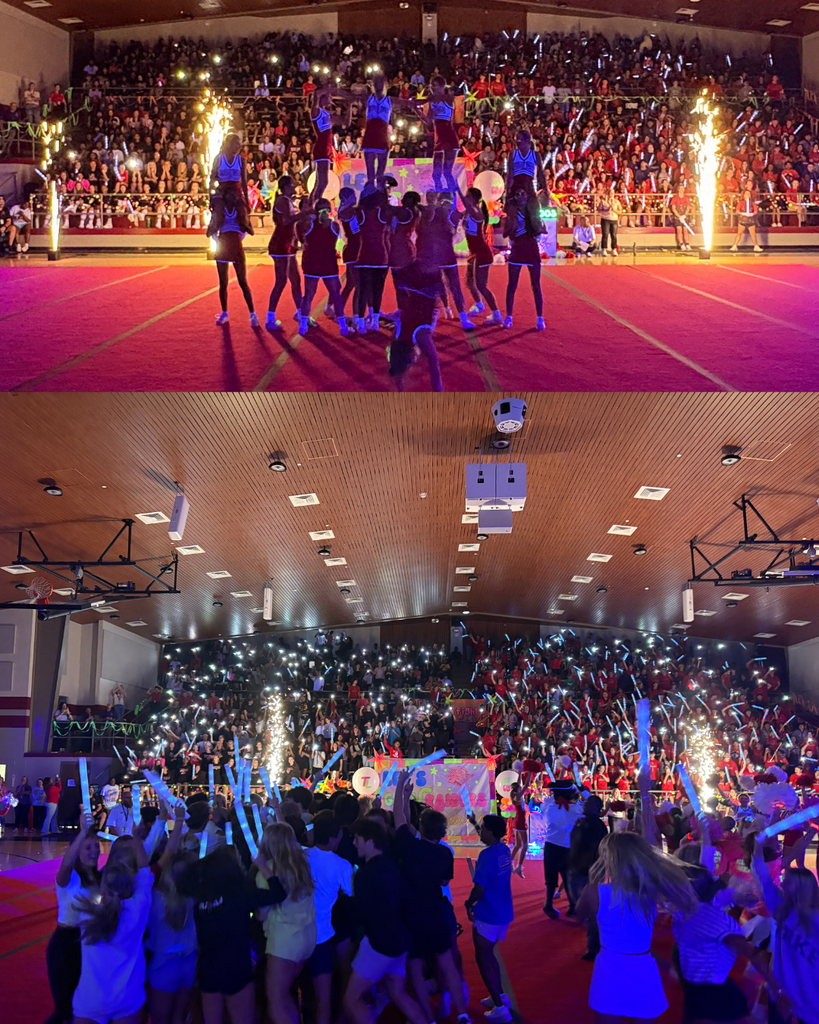 Tyler Legacy's black out pep rally