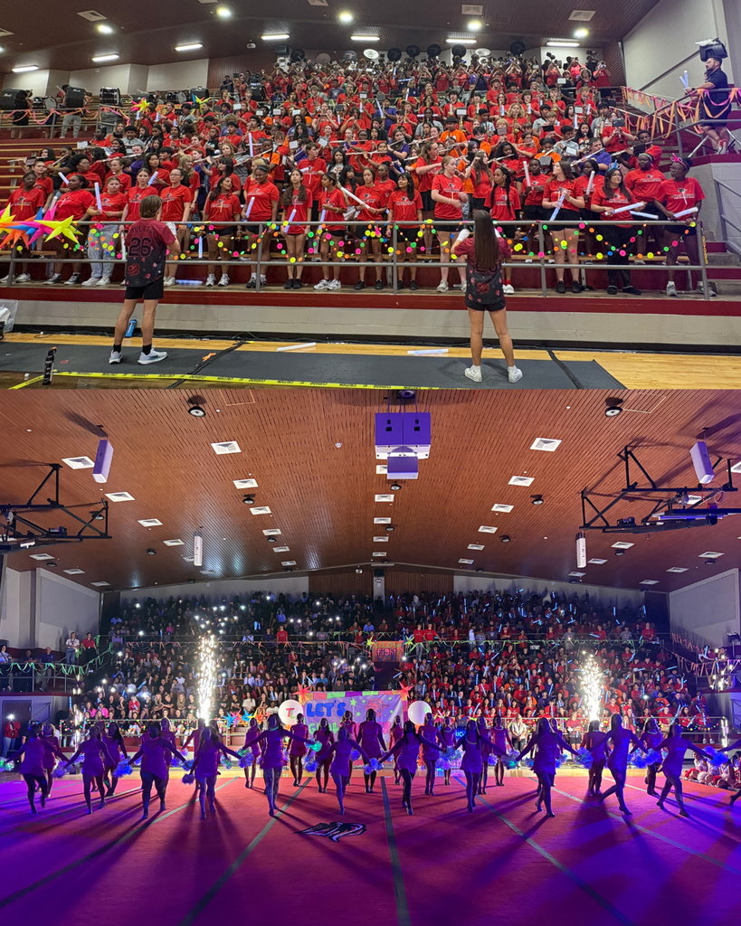 Tyler Legacy's black out pep rally