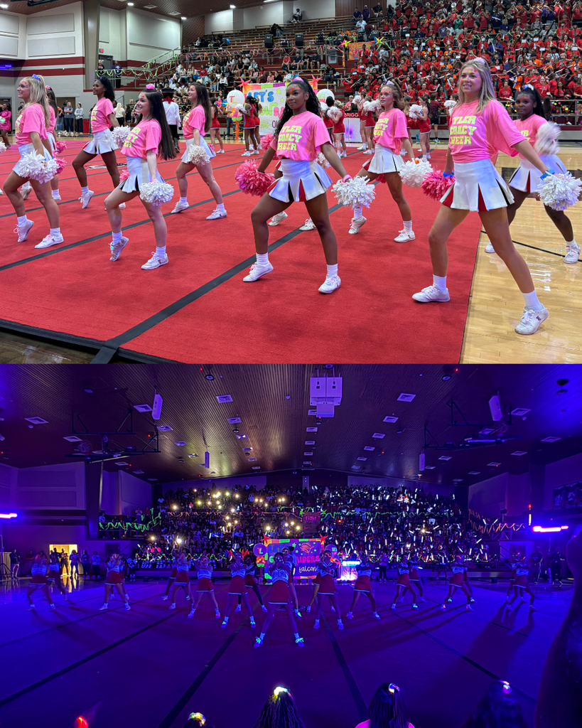 Tyler Legacy's black out pep rally