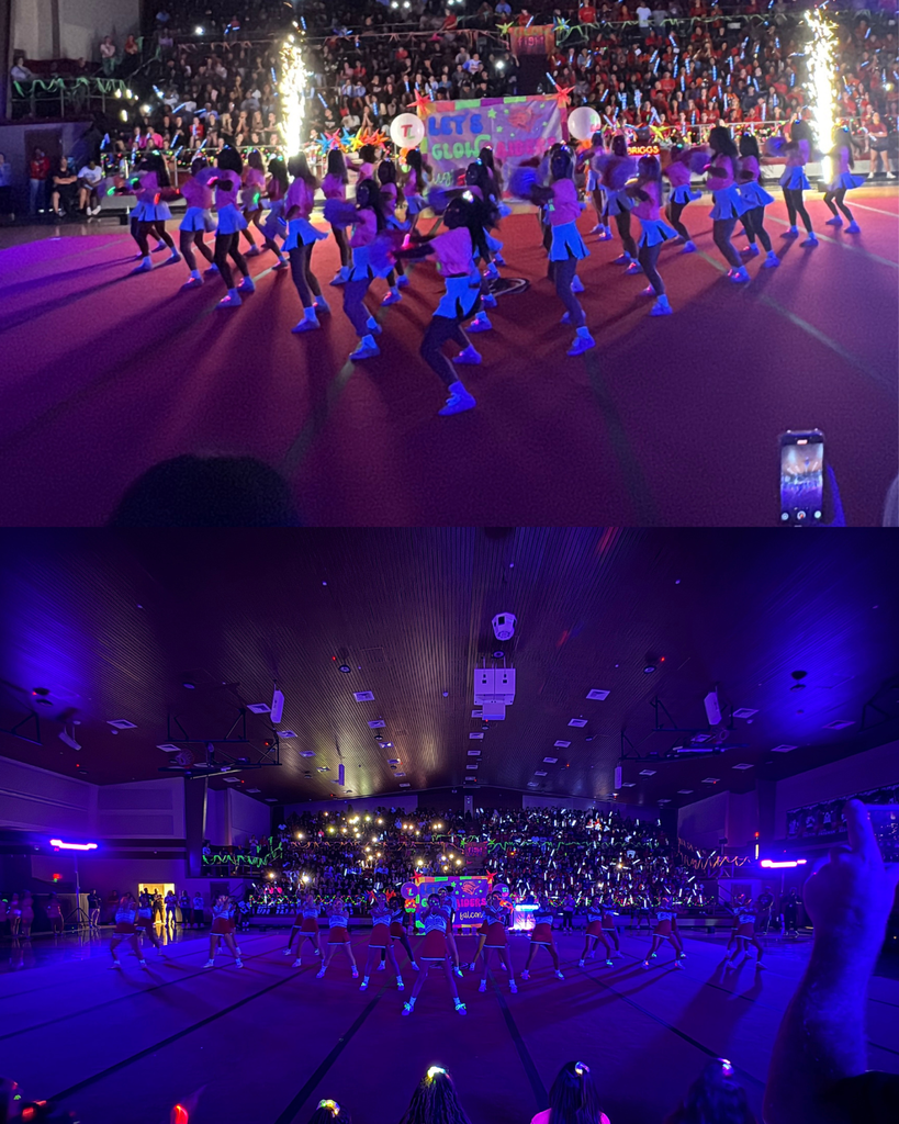 Tyler Legacy's black out pep rally