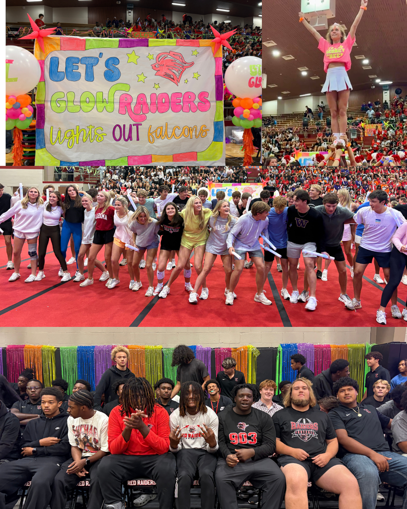 Tyler Legacy's black out pep rally