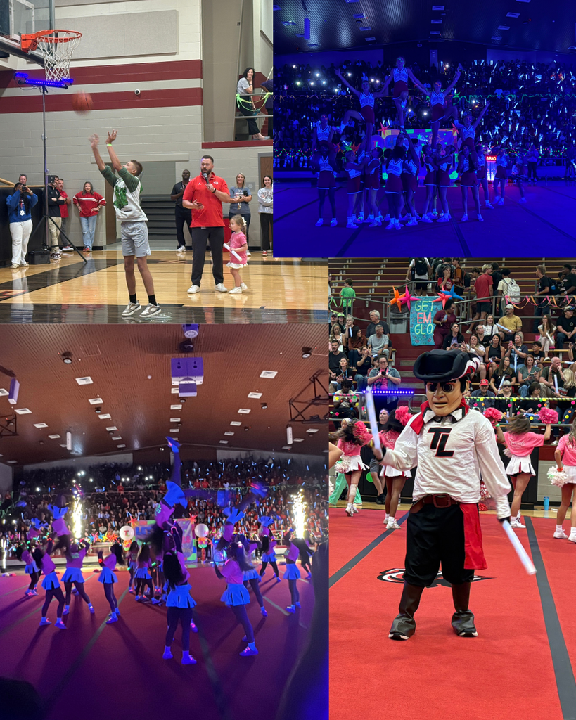 Tyler Legacy's black out pep rally