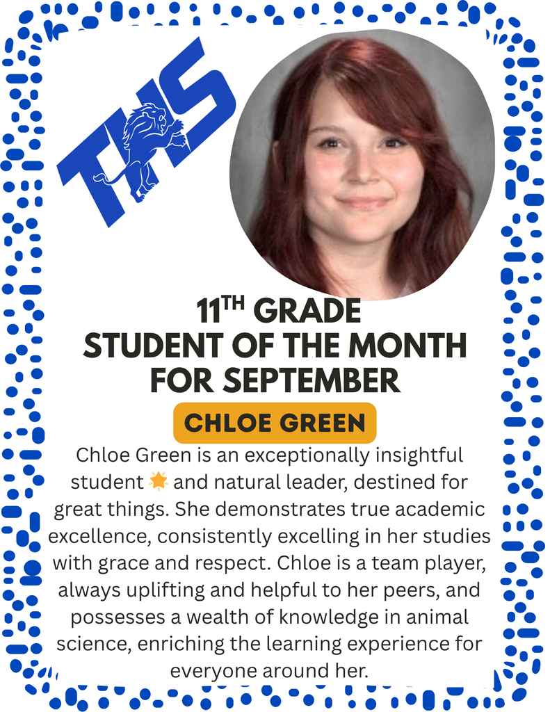 11th grade Chloe Green