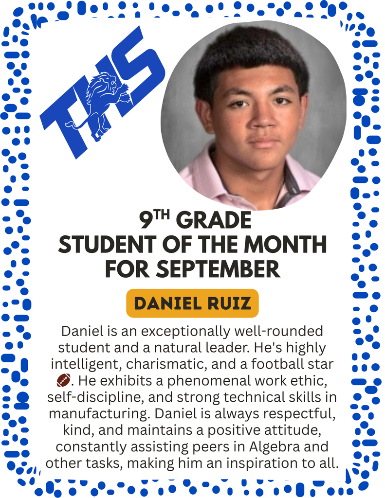 9th grade Daniel Ruiz