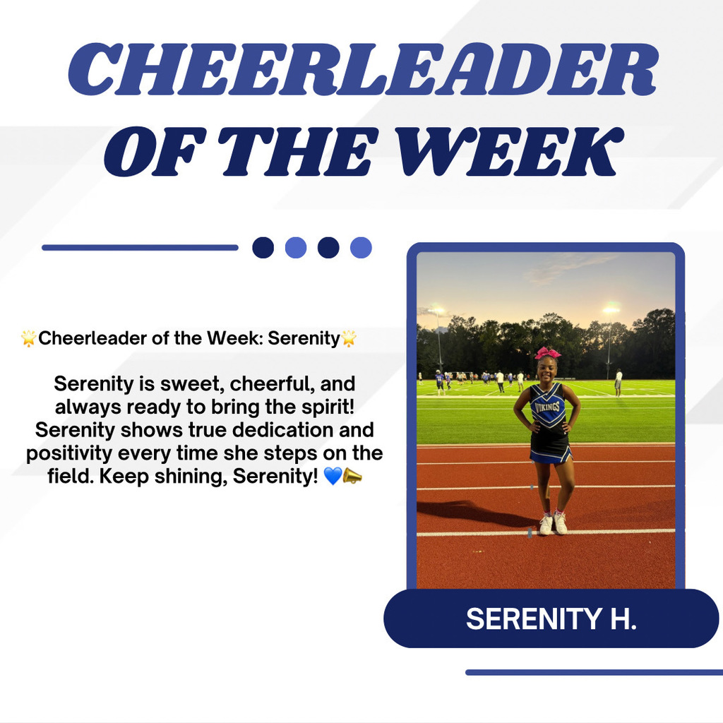 Cheerleader of the week, Serenity H.