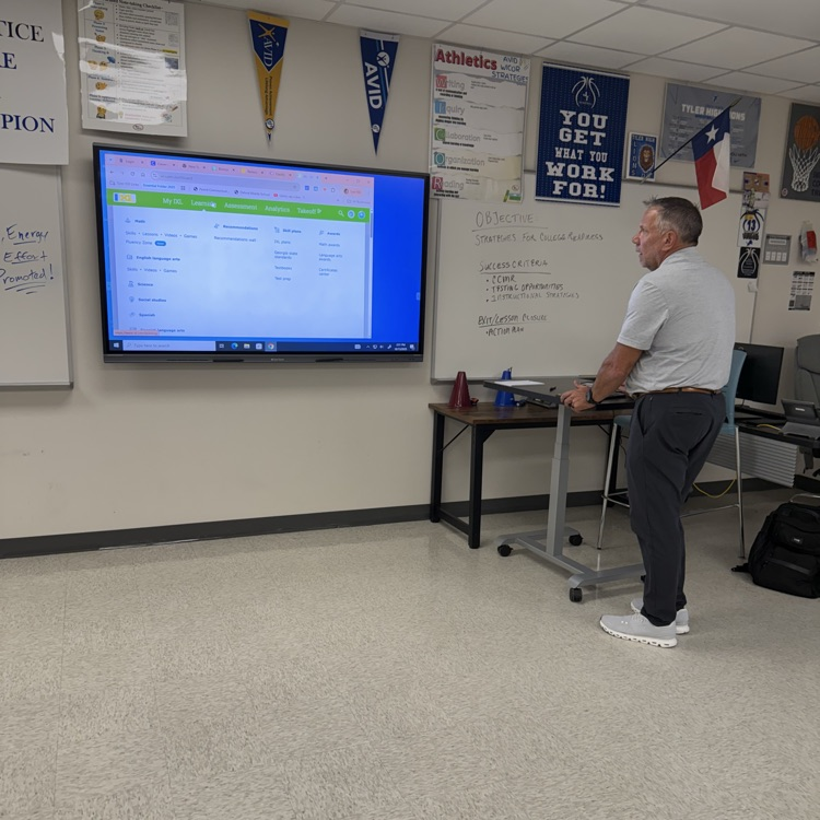 teacher at board