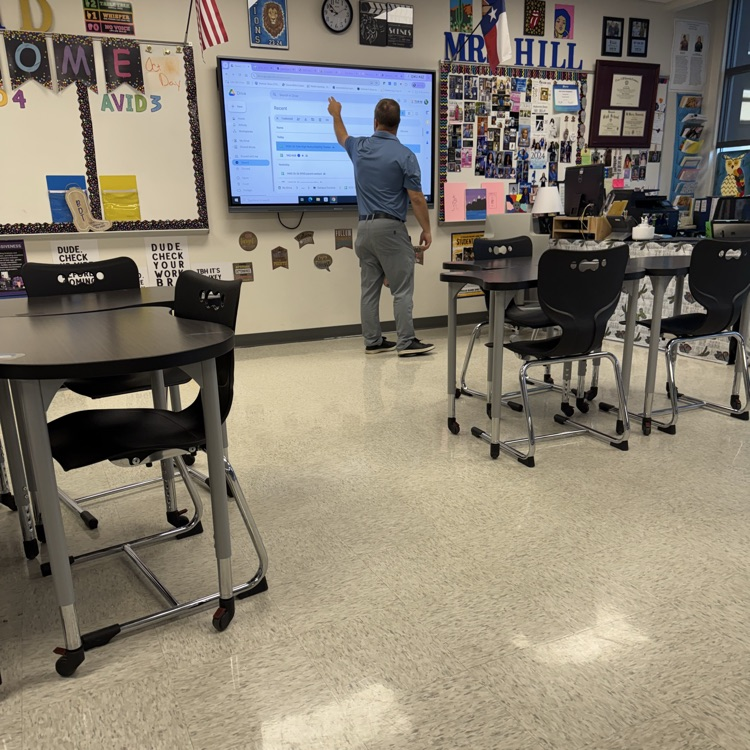 teacher at board