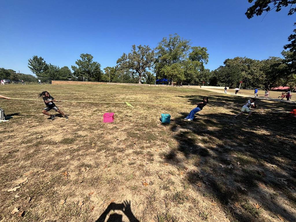 students doing force Olympics