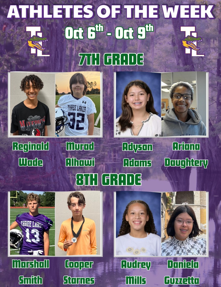 athletes of the week