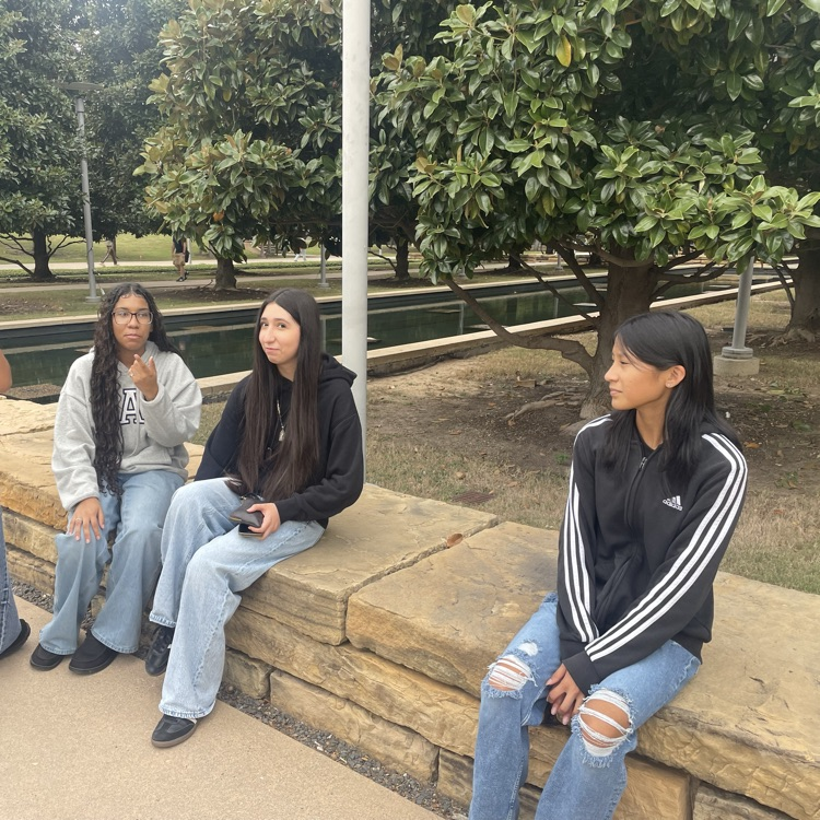 students on tour