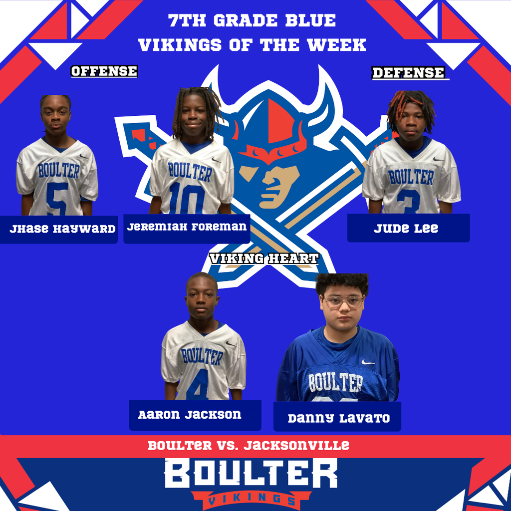 Vikings of the week, Jhase Hayward, Jeramiah Foreman, Jude Lee, Aaron Jackson, Danny Lavato