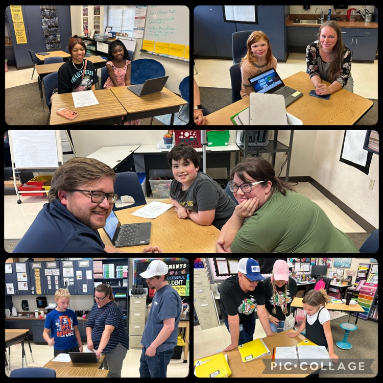 students sharing their academic data and goals with their families