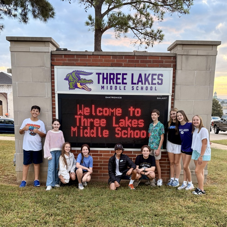 updated signage on marquee 