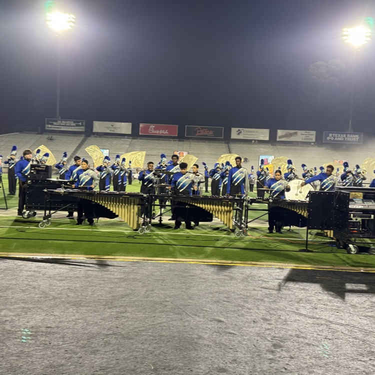 band performing