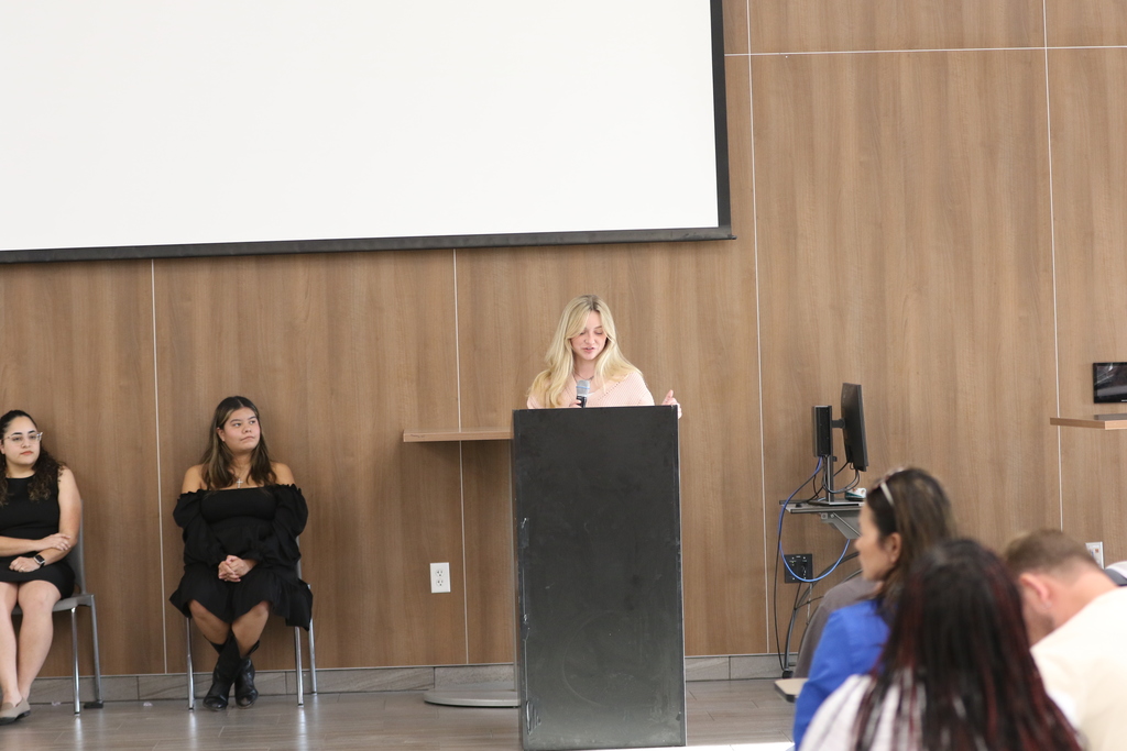 Tyler Legacy's Psi Alpha induction  ceremony