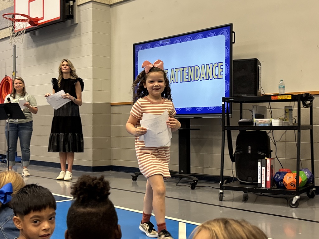 Student getting award.