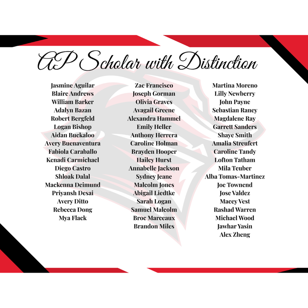 🎓 Celebrating Our 2024–2025 AP Award Winners! 🎓 We’re thrilled to honor our incredible students who excelled in this year’s AP exams and earned prestigious AP awards! 🏅 Your hard work, dedication, and commitment to learning have truly paid off. AP Capstone Diploma – Awarded to students who earn scores of 3 or higher in AP Seminar, AP Research, and four additional AP exams. This diploma highlights students’ excellence in research, collaboration, and critical thinking. AP Seminar and Research Certificate – Given to students who successfully complete AP Seminar and AP Research, demonstrating strong academic and research skills. AP Scholar – Recognizes students who earn scores of 3 or higher on three or more AP exams. AP Scholar with Honor – Awarded to students with an average score of at least 3.25 on all AP exams taken and scores of 3 or higher on four or more exams. AP Scholar with Distinction – Given to students with an average score of at least 3.5 on all AP exams taken and scores of 3 or higher on five or more exams. 👏 Let’s celebrate all of our AP award winners for their perseverance, curiosity, and academic excellence. Your achievements set a high standard and inspire your peers! 💙📚