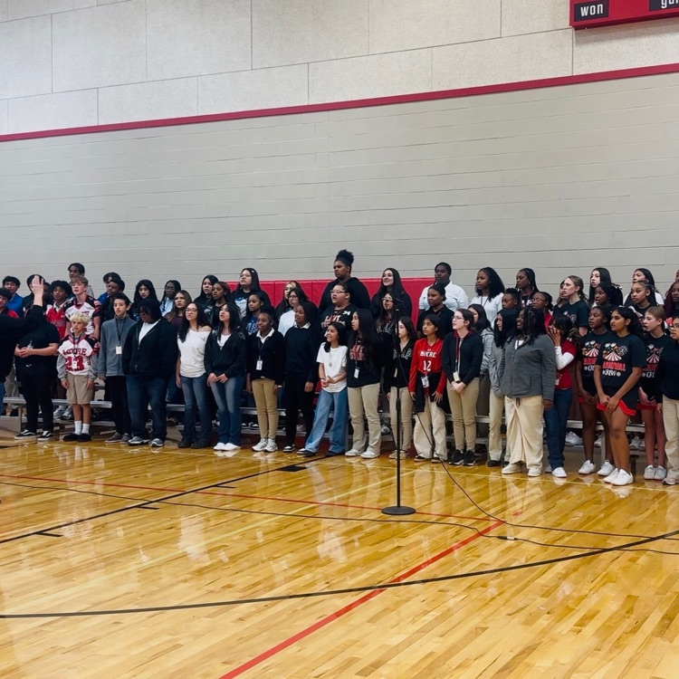 choir students singing