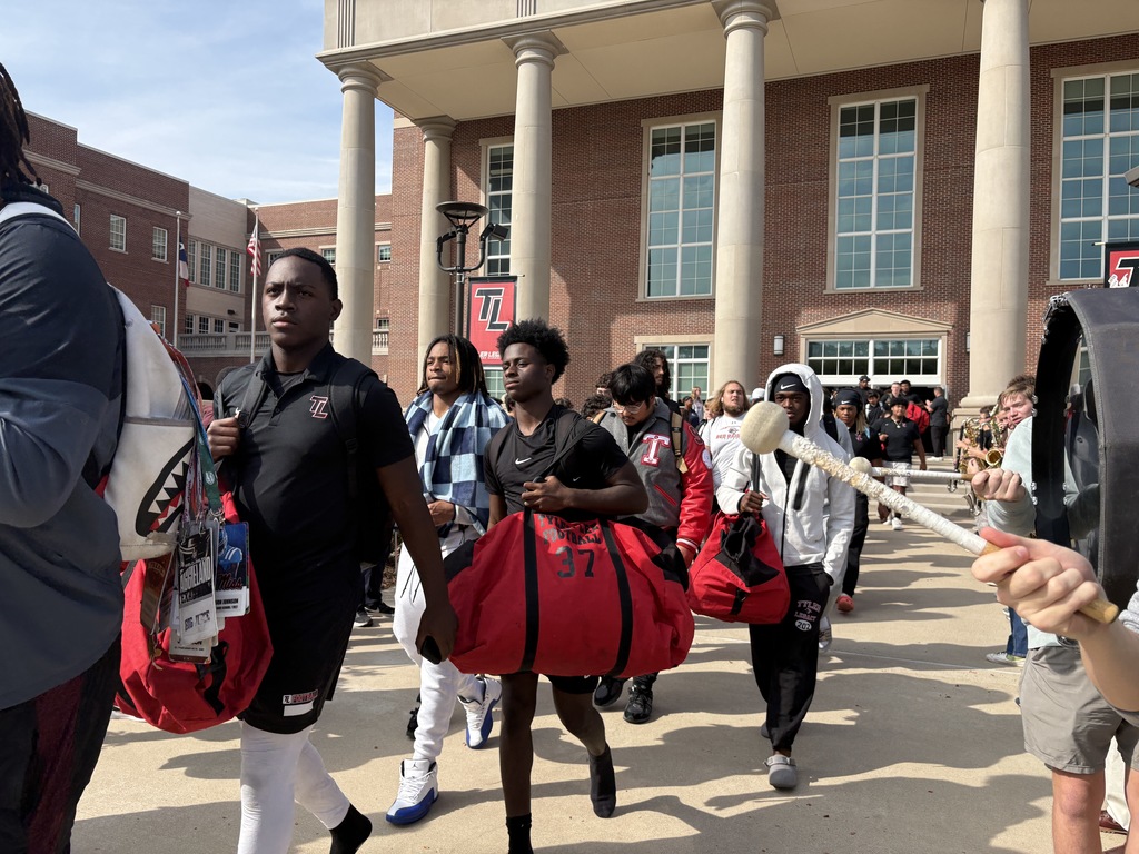 Tyler legacy football at their send off