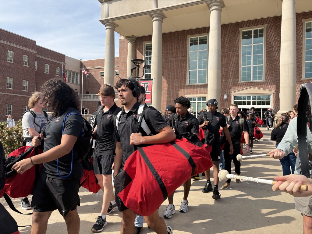 Tyler legacy football at their send off