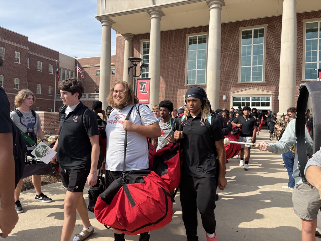 Tyler legacy football at their send off