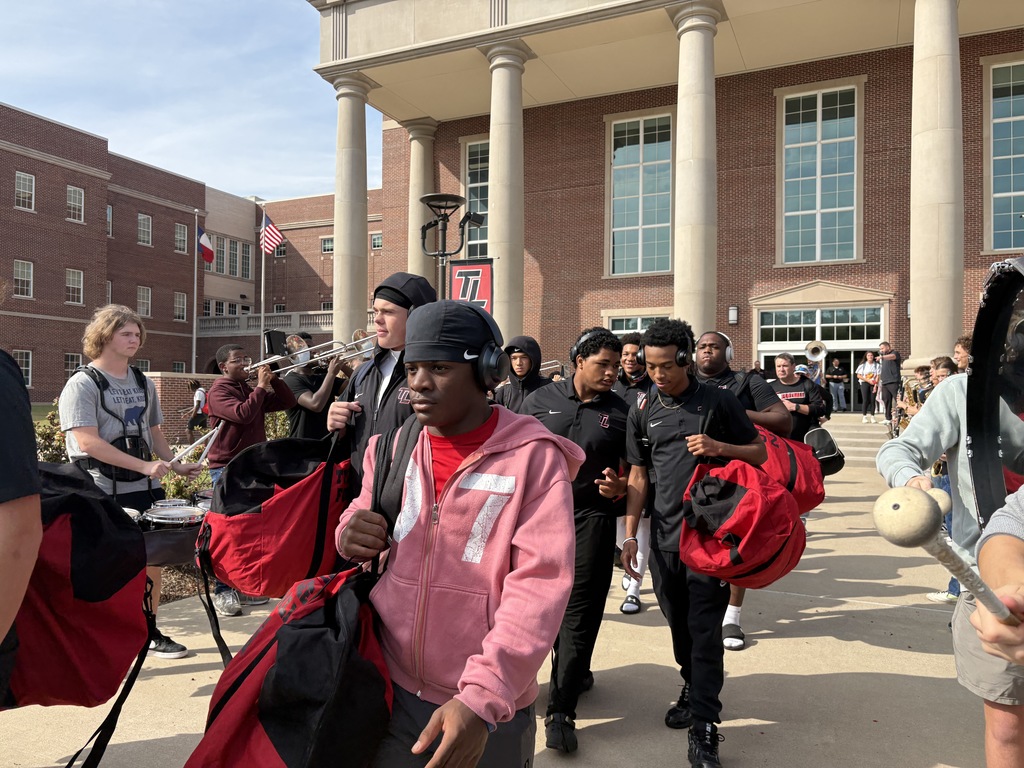 Tyler legacy football at their send off