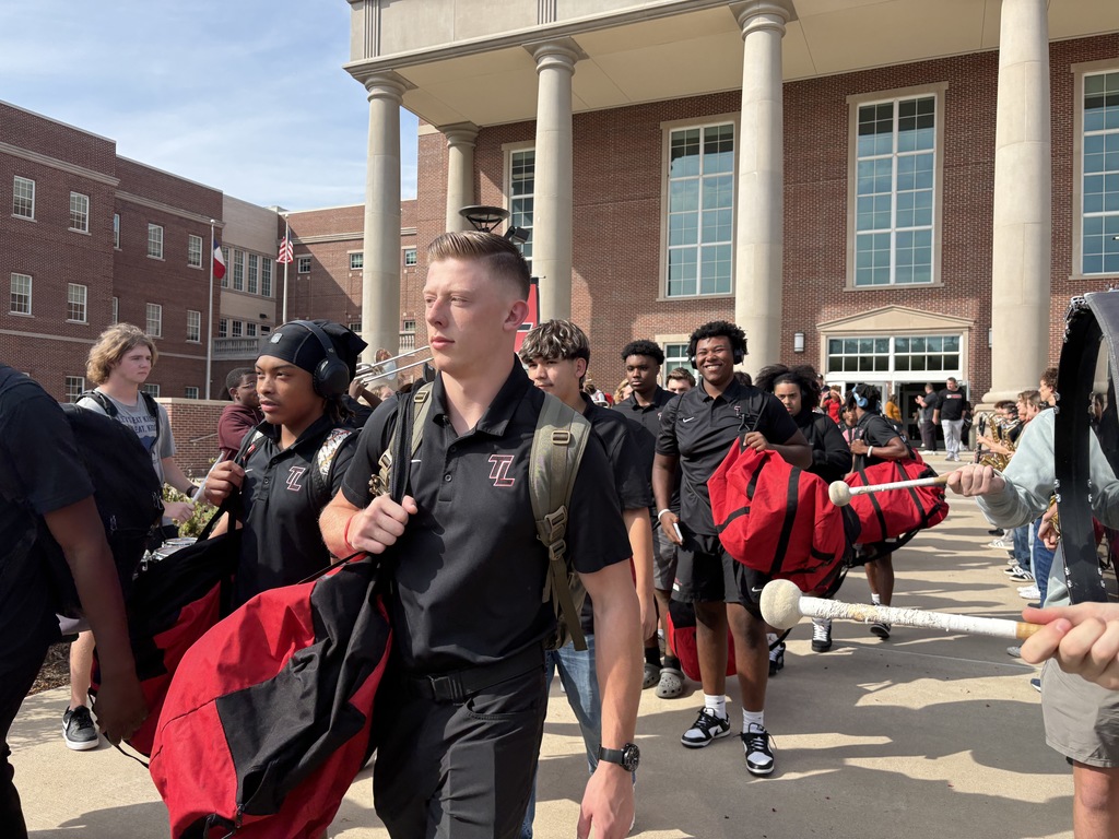 Tyler legacy football at their send off