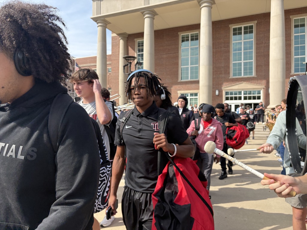Tyler legacy football at their send off