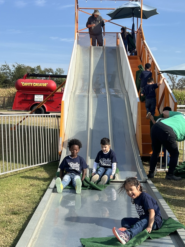 kids sliding