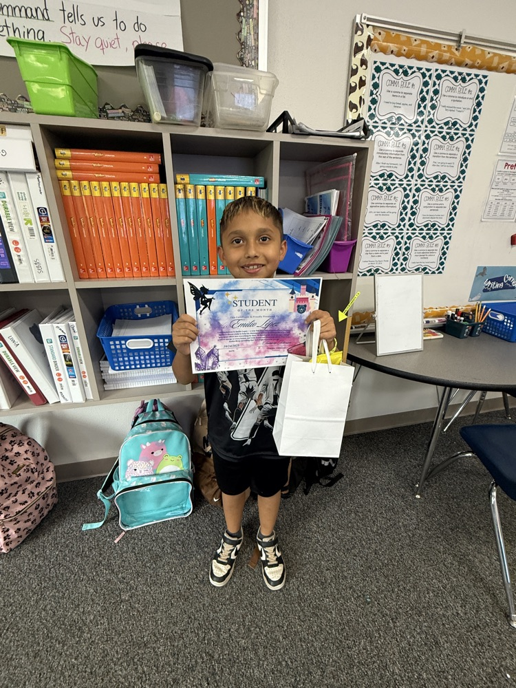 student of the month