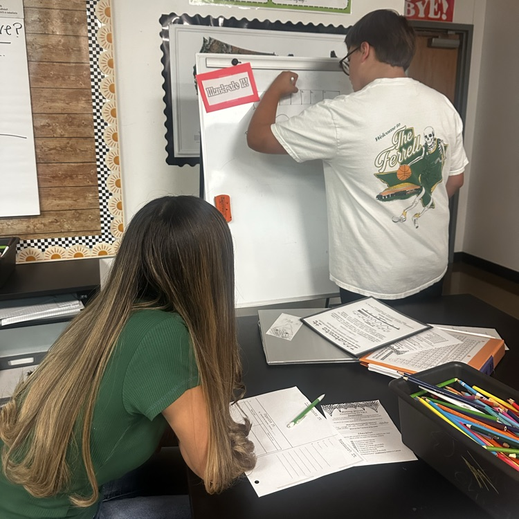 students doing lab stations