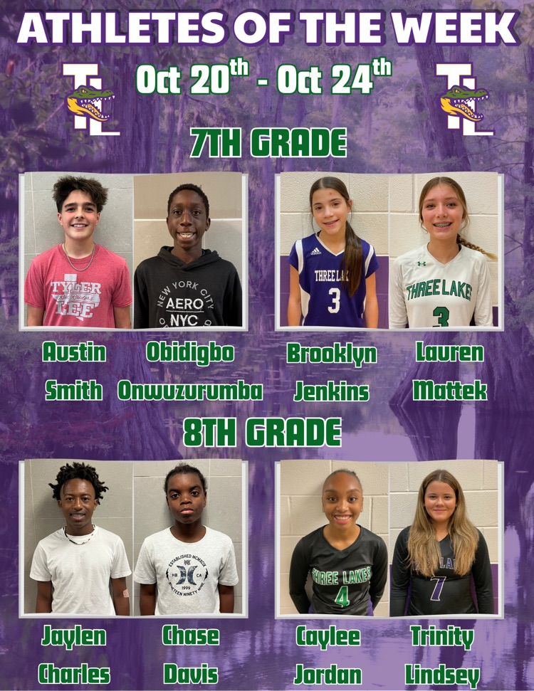 athletes of the week