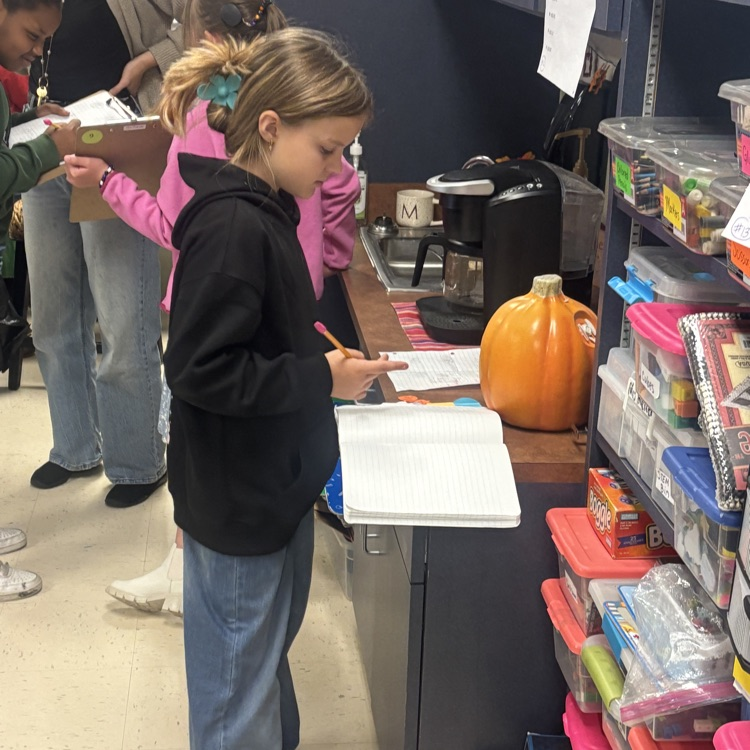 students reviewing math problems for upcoming math test