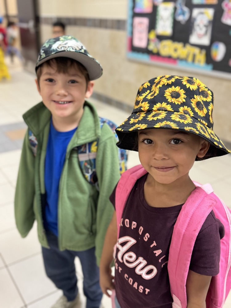 students in hats
