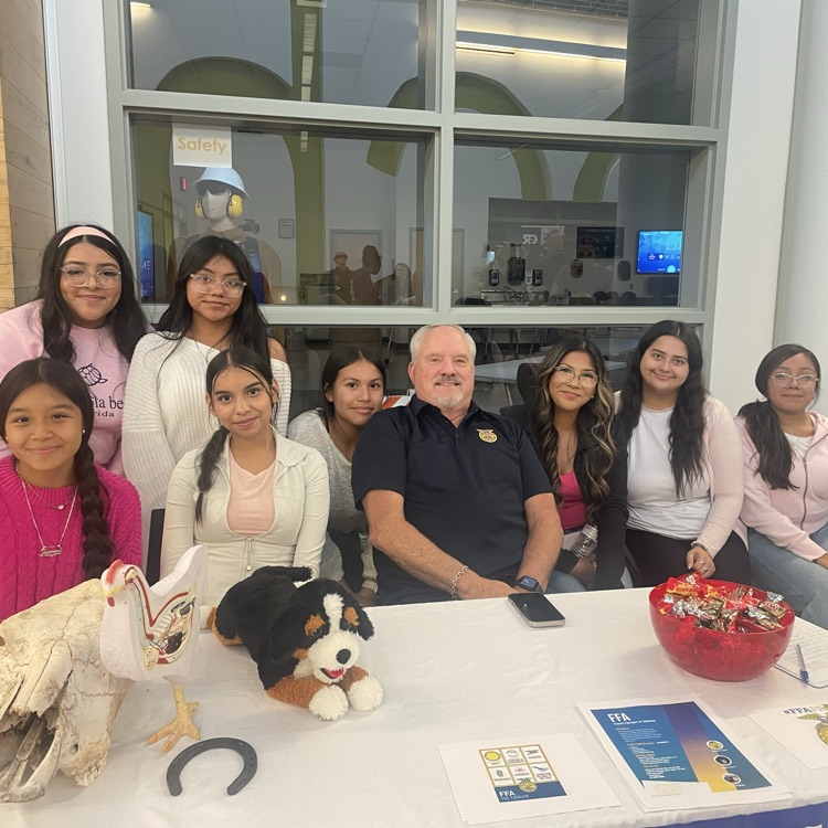 girls and teacher at table