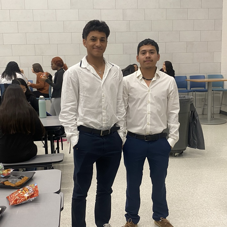 two boys dressed alike