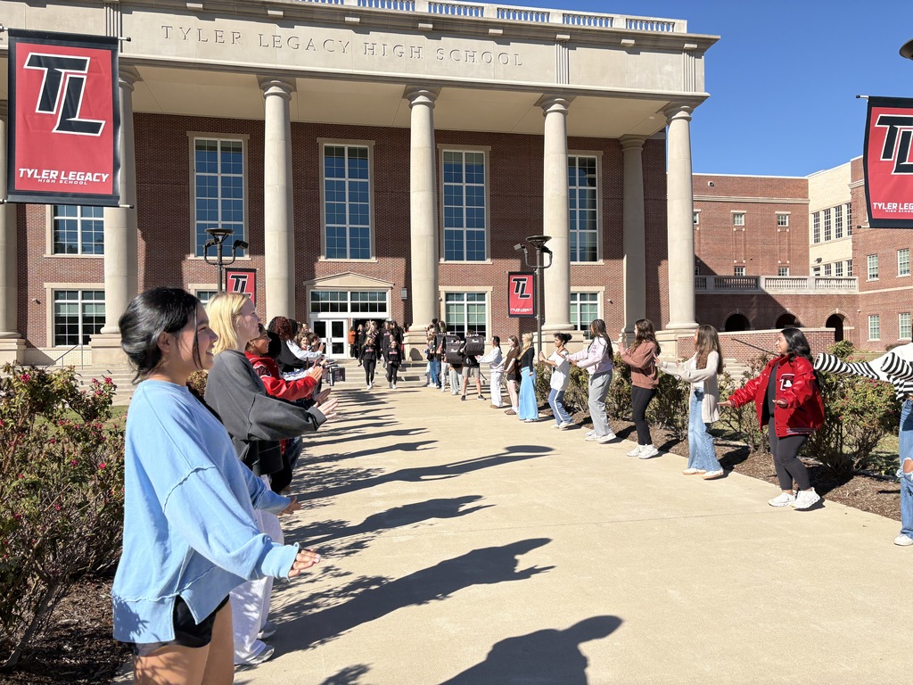 Tyler Legacy Volleyball at their send off