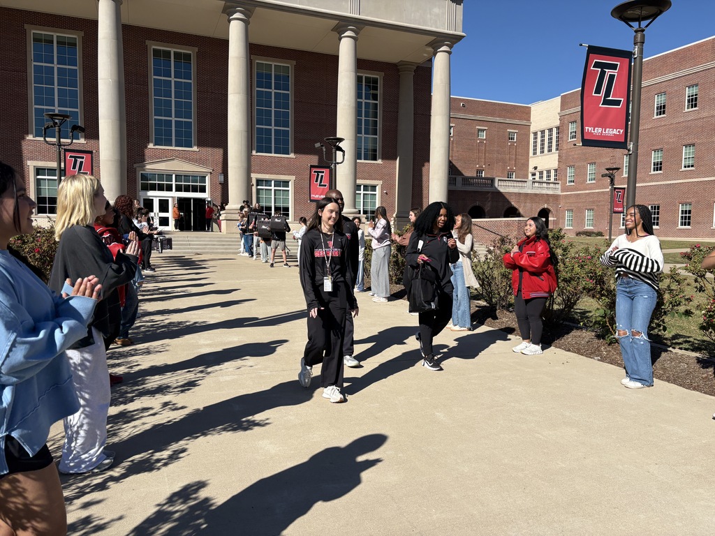 Tyler Legacy Volleyball at their send off