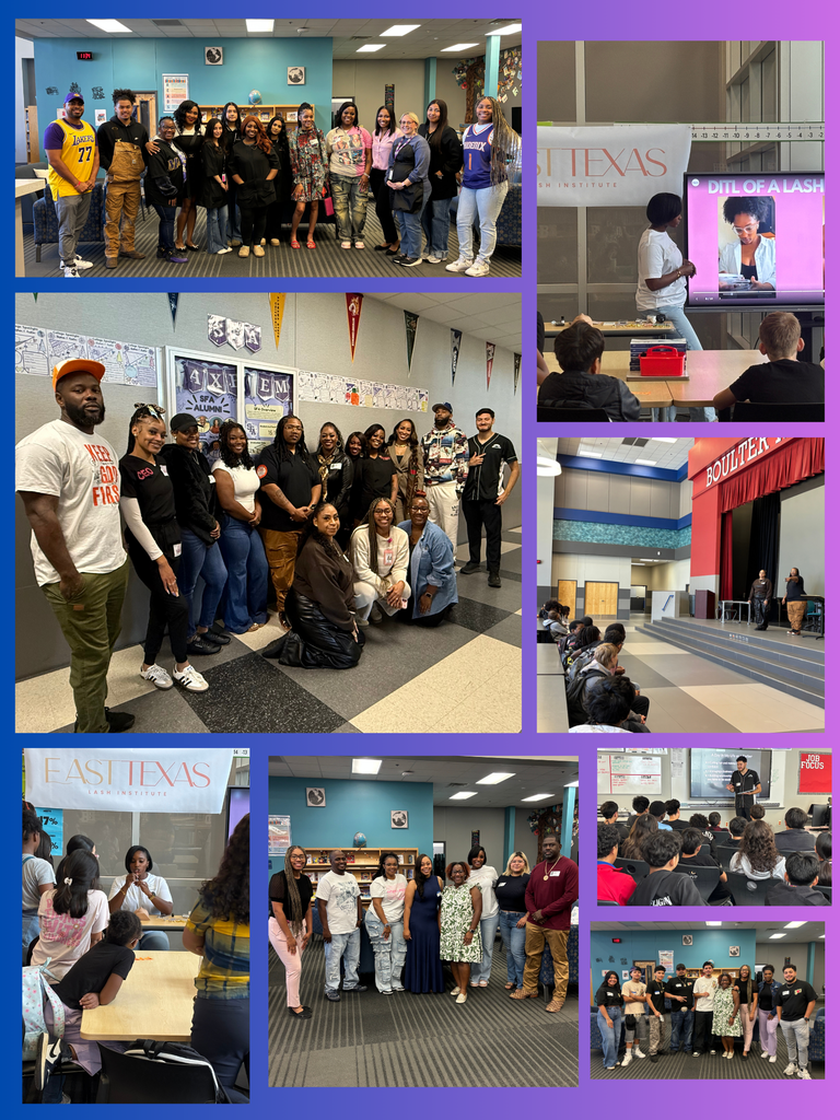 Cosmetologists, barbers, lash techs and nail tech visiting Boulter to talk to students