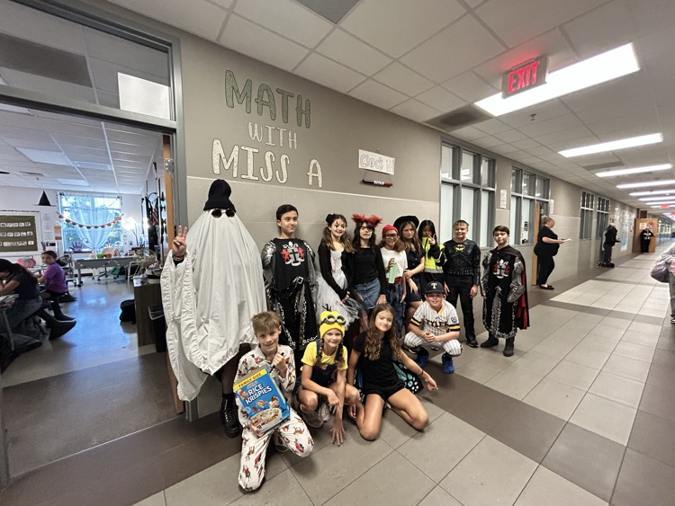 students Halloween 