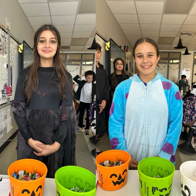 students Halloween 