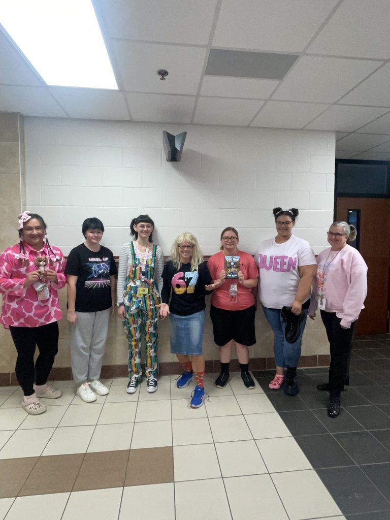 Teachers in costumes