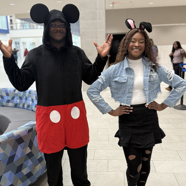 Mickey and Minnie Mouse