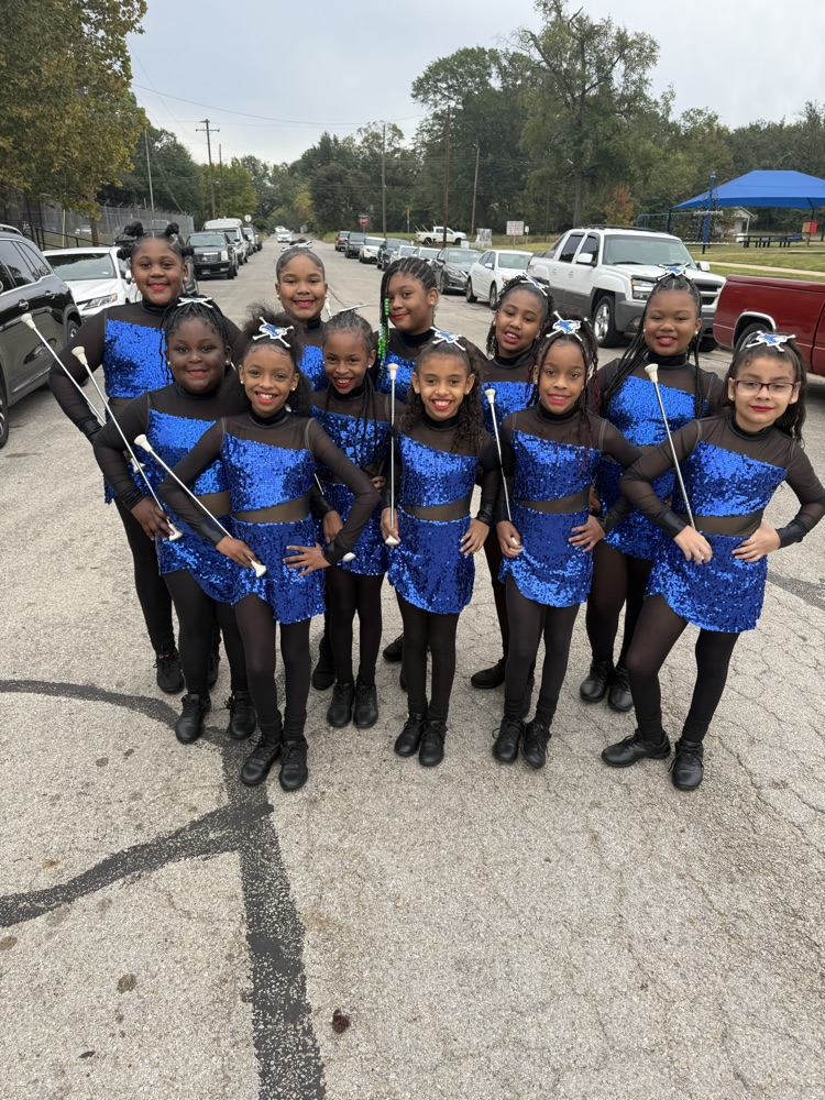 Twirlers and Cheerleaders