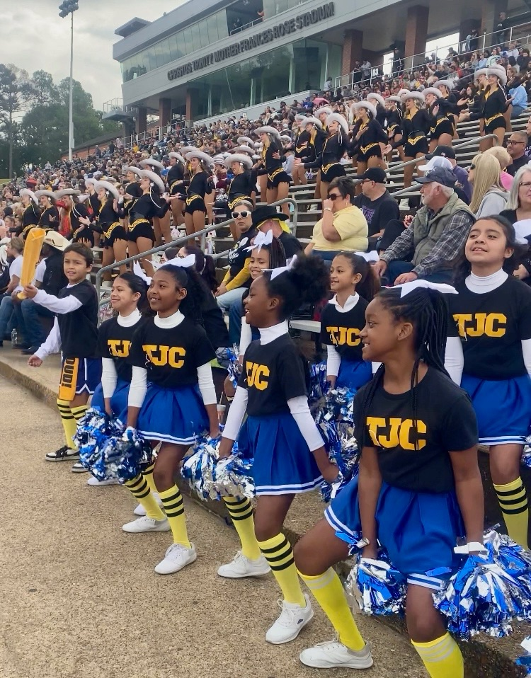 Twirlers and Cheerleaders