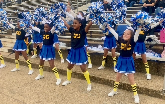 Twirlers and Cheerleaders