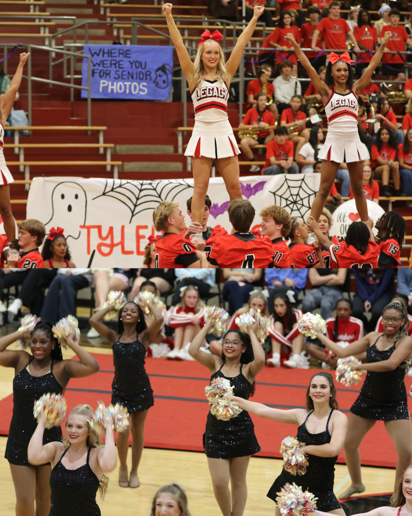 🎉 What a way to close out the season! Tyler Legacy’s final pep rally was one for the books — full of energy, love, and unforgettable moments. We honored our amazing seniors before their last Friday Night Lights, and the crowd went wild for our special guest dancers: the cheer dads and football moms who absolutely stole the show! 💃🕺 ❤️ We love you, seniors! Thanks for the memories, the leadership, and the legacy you leave behind.