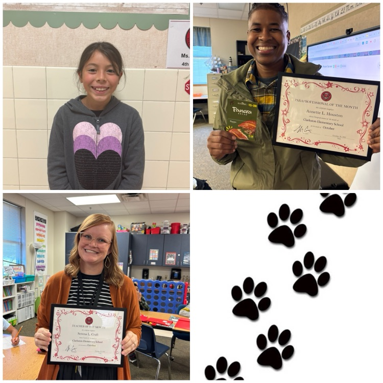 staff/student of the month