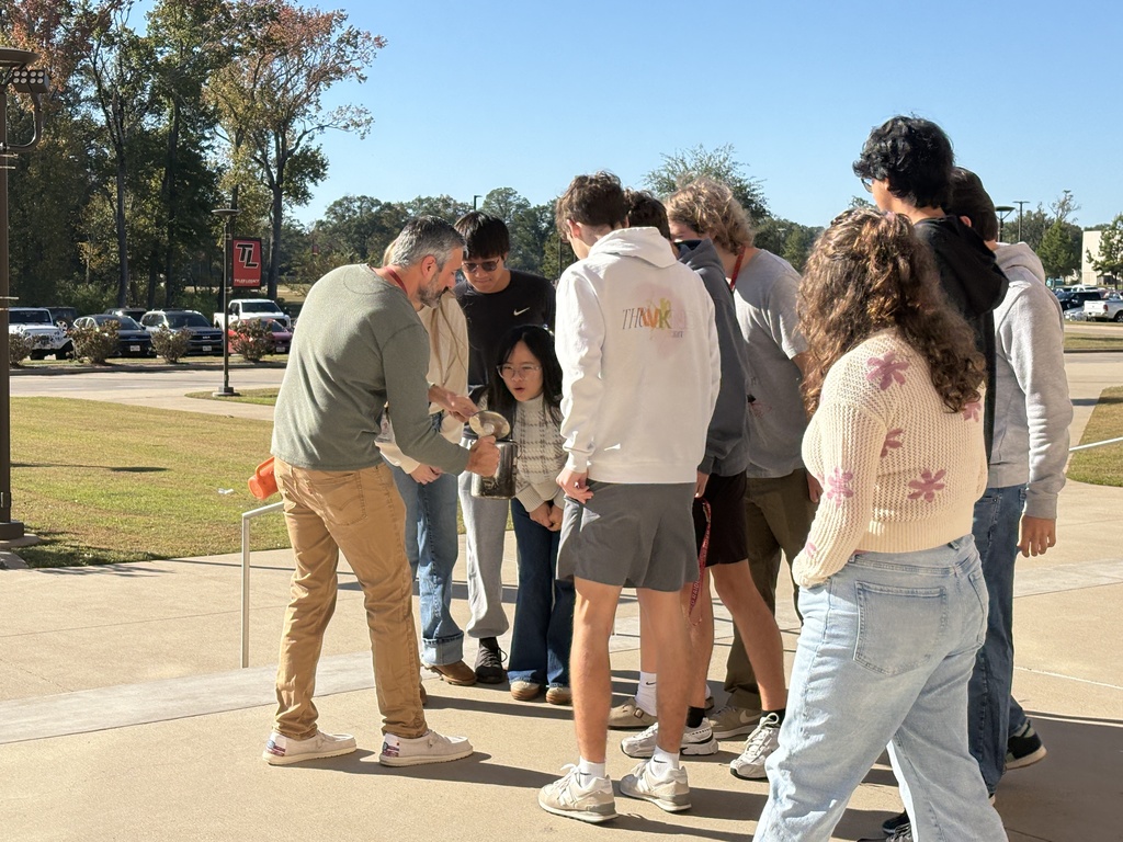 Mr. Ray and his physics class